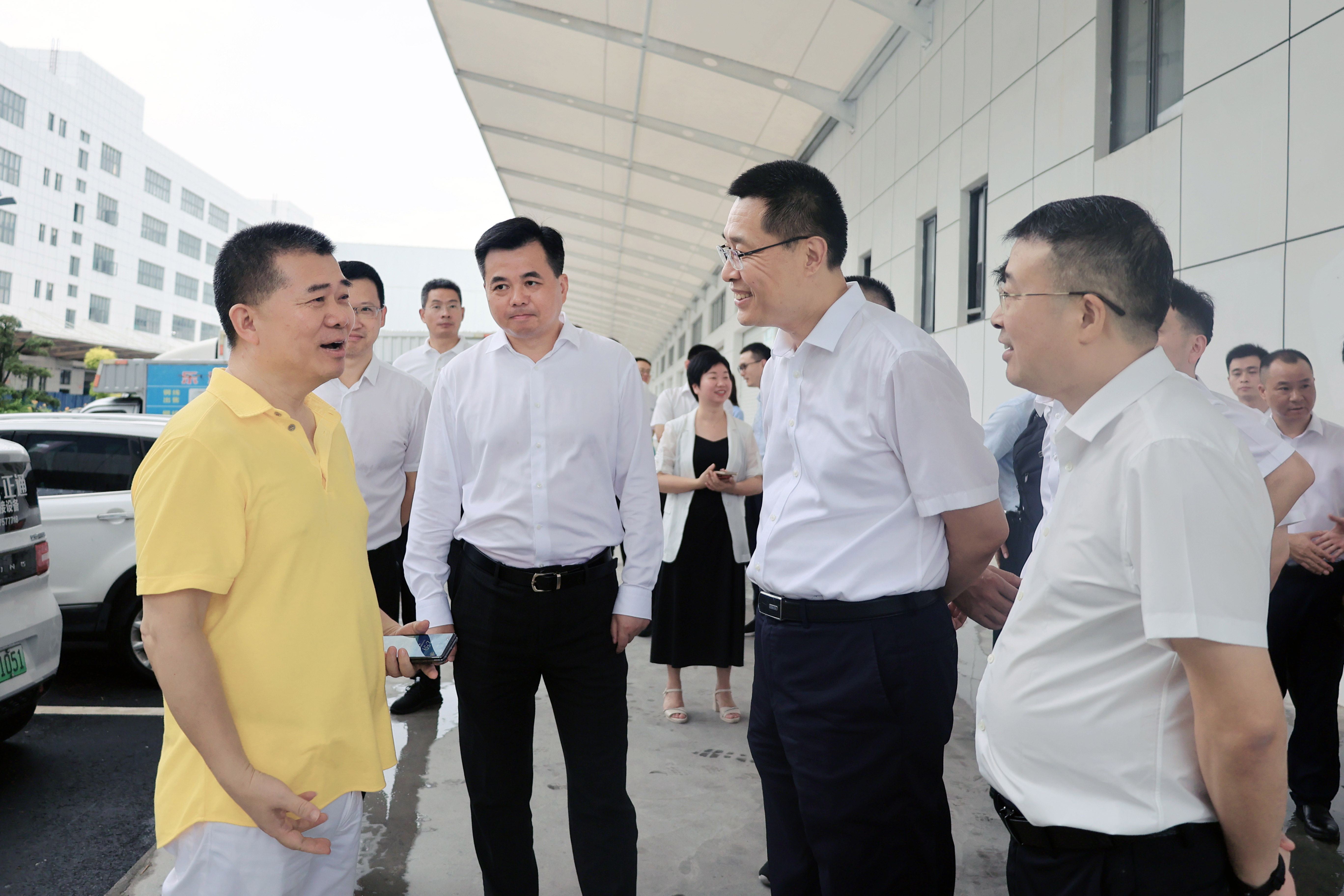 浙江省副省长卢山调研好博